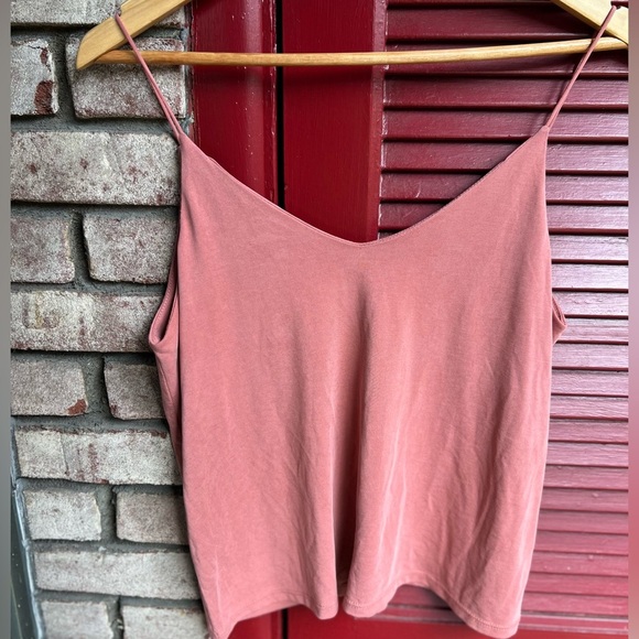 Maurices medium skinny strap pink tank top - Picture 2 of 6